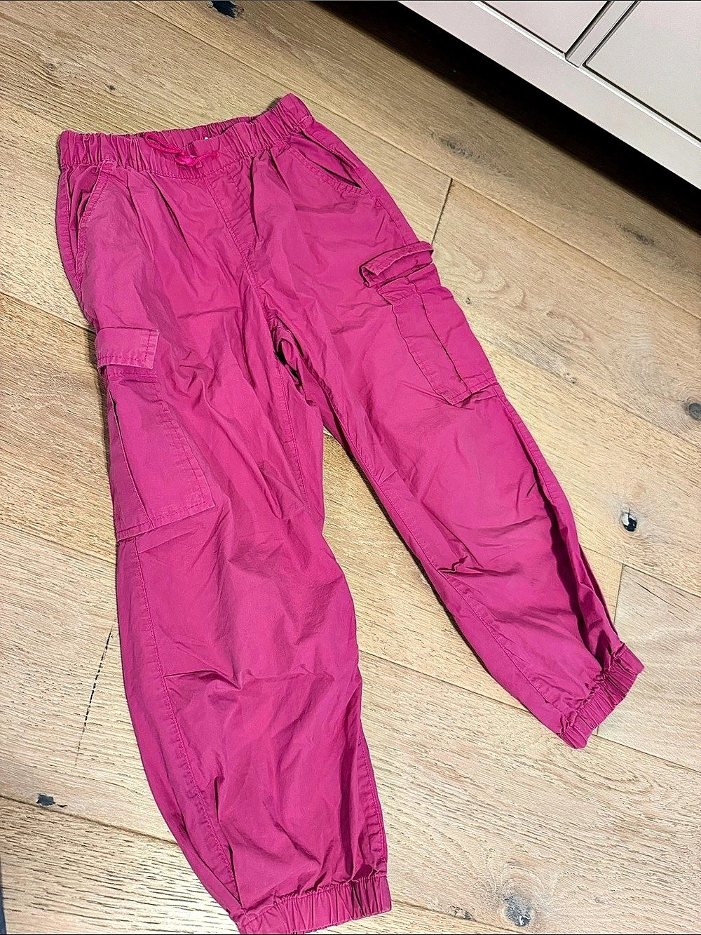 Pink Cargo Pants gap kids size 8